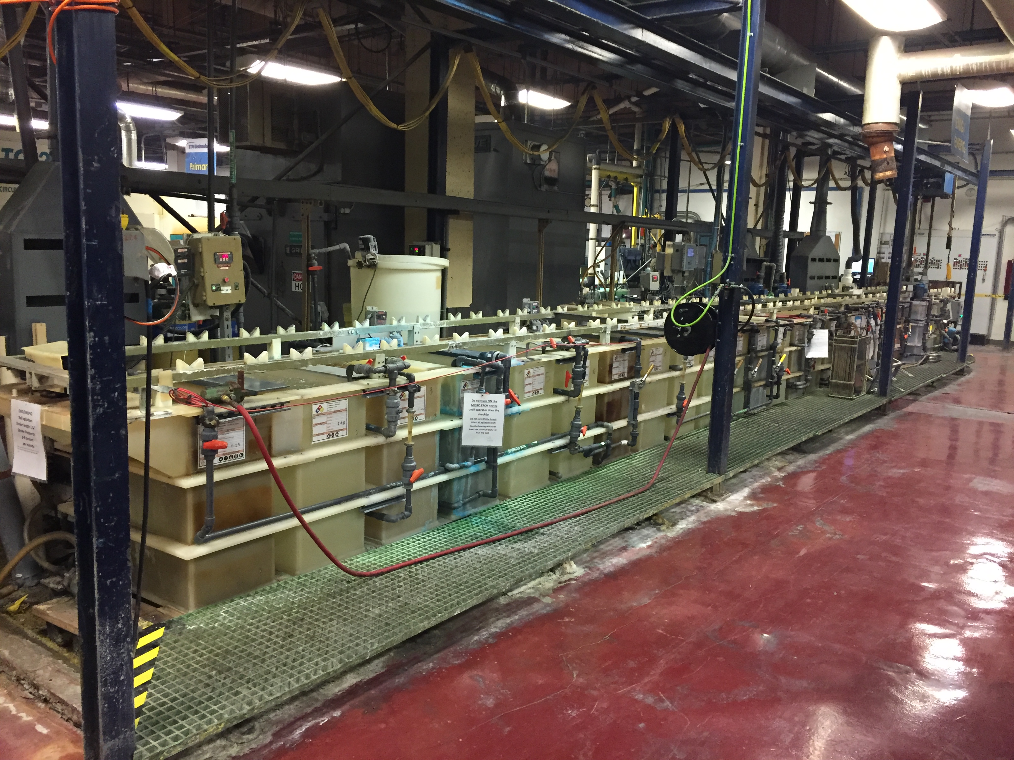 PCB coating line