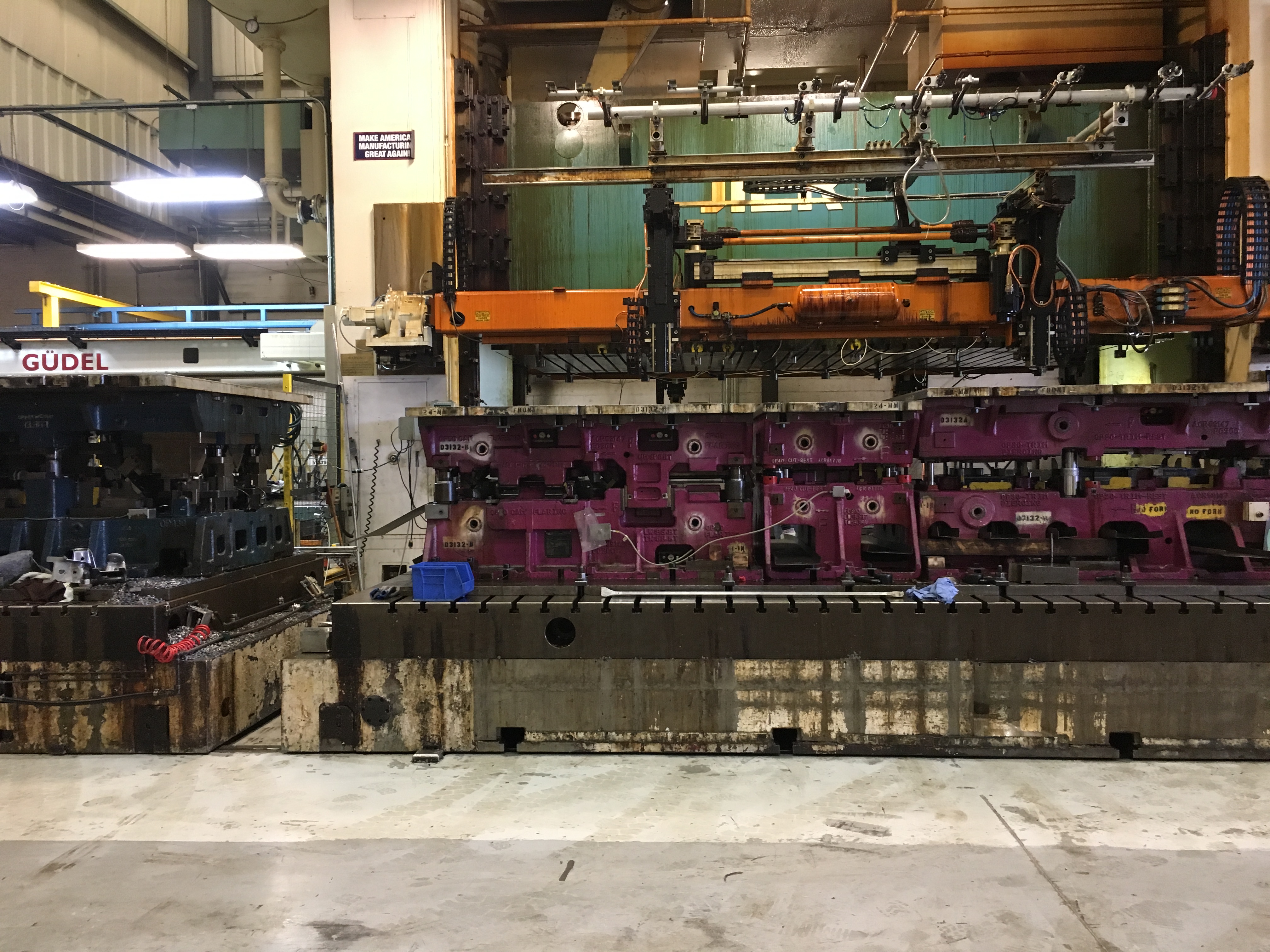 Automotive stamping press